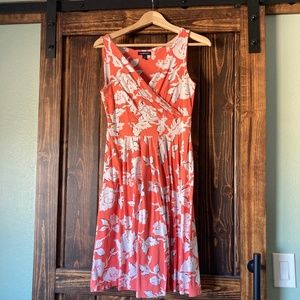 Knee length, stretchy knit dress